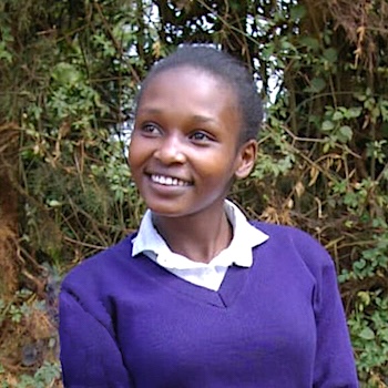 SAG Kit Distribution image showing Gaitheri Secondary School girls receiving 291 kits in Muranga, Kenya on Jun 25, 2022