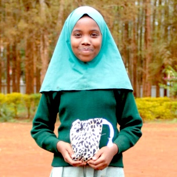 SAG Kit Distribution image showing Riamukurwe Primary School girls receiving 202 kits in Nyeri, Kenya on Nov 23, 2022