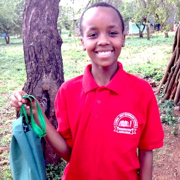 SAG Kit Distribution image showing Loiborsiret Secondary School girls receiving 58 kits in Manyara, Tanzania on Feb 17, 2023