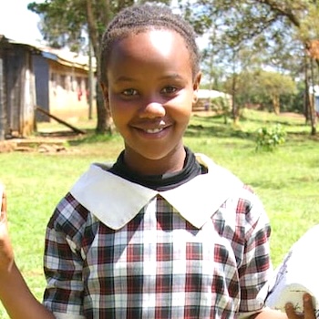 SAG Kit Distribution image showing Kalalu Primary School girls receiving 224 kits in Kalalu, Kenya on Apr 20, 2023