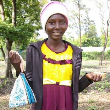 SAG Kit Distribution image showing Gatuiri Area Girls girls receiving 278 kits in Gatuiri, Kenya on Nov 10, 2023