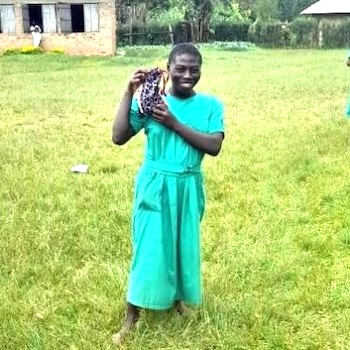 SAG Kit Distribution image showing Rubiira Primary School girls receiving 42 kits in Bubare, Uganda on Apr 5, 2024