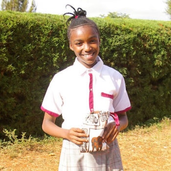 SAG Kit Distribution image showing Gititu Primary School girls receiving 143 kits in Gititu, Kenya on Jul 5, 2024