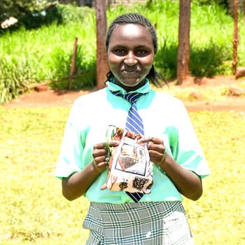SAG Kit Distribution image showing Mathakwaini Primary School girls receiving 194 kits in Mathakwaini, Kenya on Sep 19, 2024