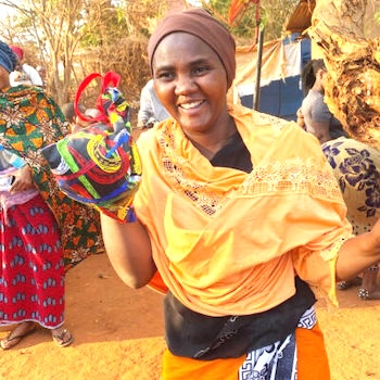 SAG Kit Distribution image showing Kaangala Village Girls girls receiving 37 kits in Kaangala, Tanzania on Oct 17, 2024