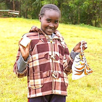 SAG Kit Distribution image showing Gaithuri Primary School girls receiving 141 kits in Gaithuri, Kenya on Jan 30, 2025
