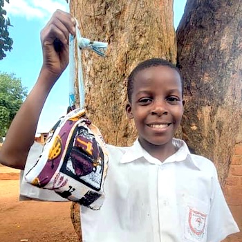 SAG Kit Distribution image showing Wobulenzi Primary School girls receiving 267 kits in Wobulenzi, Uganda on Jun 2, 2025