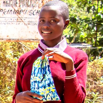 SAG Kit Distribution image showing Sifuyo Primary School girls receiving 142 kits in Sifuyo, Kenya on Jan 16, 2026