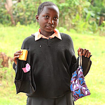 SAG Kit Distribution image showing Gatugura Primary School girls receiving 171 kits in Gatugura, Kenya on Mar 6, 2026