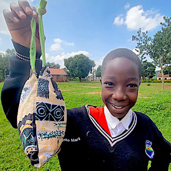 SAG Kit Distribution image showing Kalagala Primary School girls receiving 134 kits in Kalagala, Uganda on Mar 17, 2026
