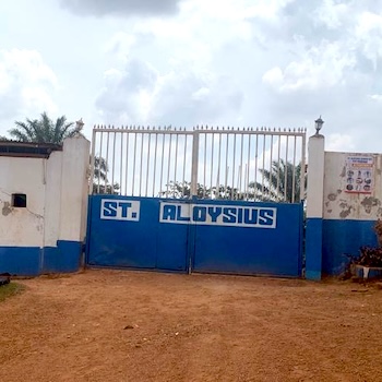 Aloysious school entrance