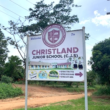Christland Junior school entrance