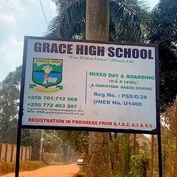 Grace school entrance
