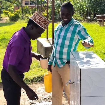 Enjoying clean water