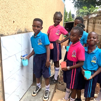 MaryHill students clean water