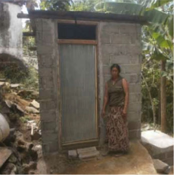 One of 24 latrines
