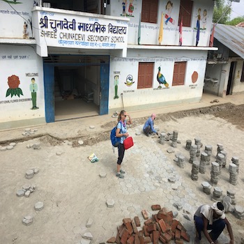 TGUP Project #112: Chunadevi Yard in Nepal - 2019