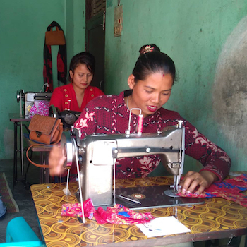 TGUP Project #107: Dang Sewing Center in Nepal - 2019